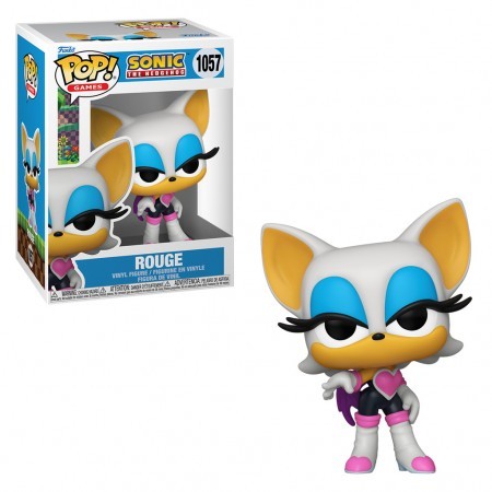 FUNKO POP SONIC ROUGE 1057 NOVO ORIGINAL em Oferta na Shopee