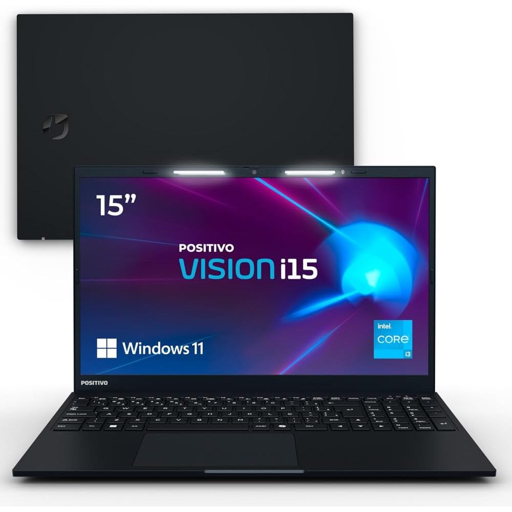 Notebook Positivo Vision i15 Lumina Bar Core i3-N300, W11 - Computers & Accessories