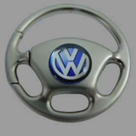 CHAVEIRO VOLANTE EM AÇO VOLKSWAGEN GOL , FUSCA , POLO , T-CROSS  , VIRTUS , SAVEIRO , UP COM ENGATE