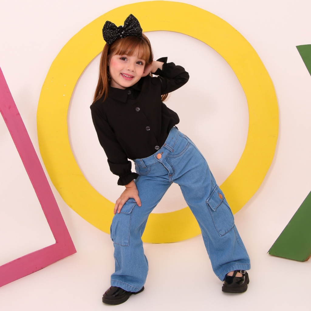 Criança de Calça Jeans: Onde Comprar | BuscaProdutos