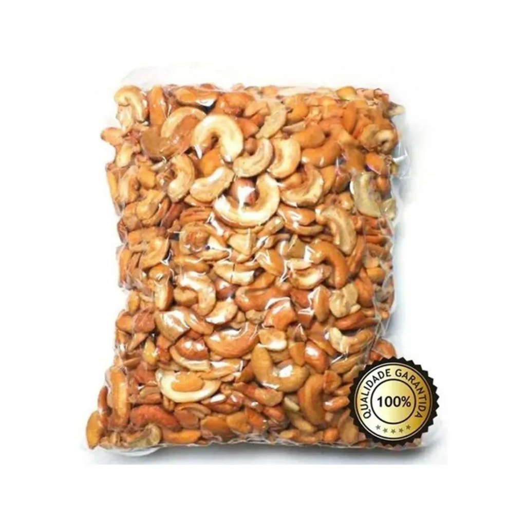 Castanhas de Caju em Bandas 500g e 1Kg Torradas Premium