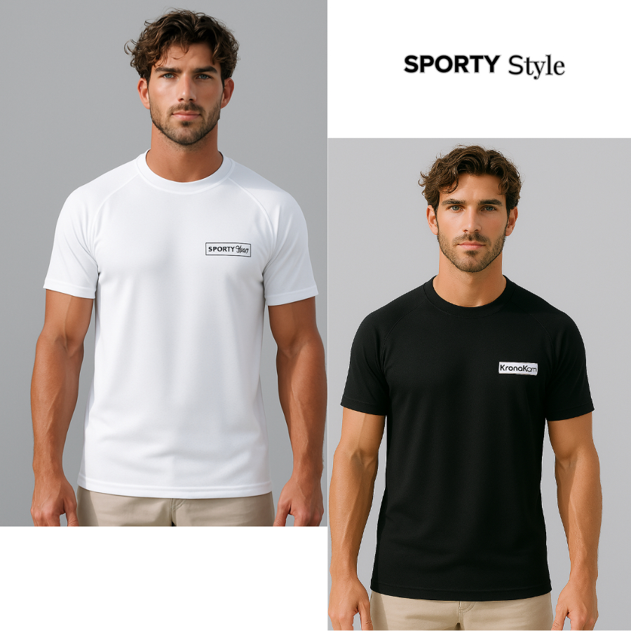Camiseta Dry Fit Masculina Academia - Treino - Esporte - Lazer - Corrida - Casual - Exercícios
