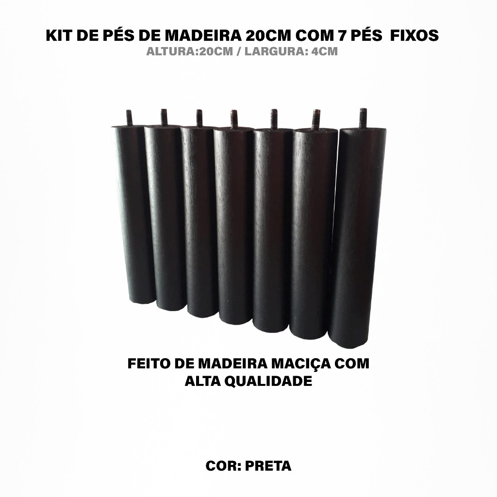 Pés para Camas Box 20 Cm: Onde Comprar | BuscaProdutos