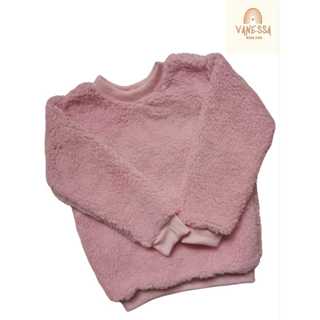 Blusa de Frio Carneirinho / teddy (cores rosa,  preto, azul bebê e off-white) em Oferta na Shopee