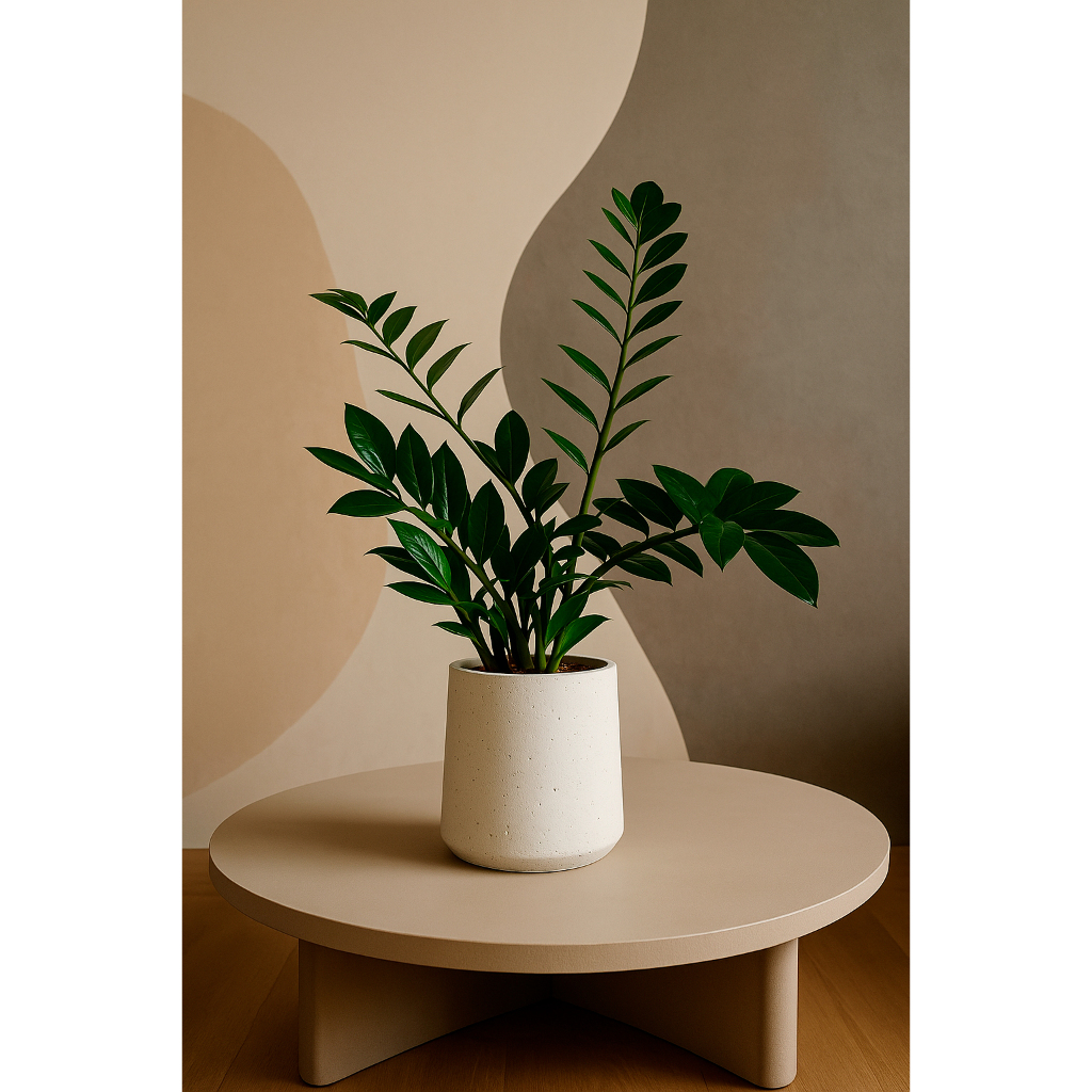 BAUZ Vaso Cimento Centro de Mesa Enfeite Sala Luxo Cachepot Grande Para Plantas Internas e Externas