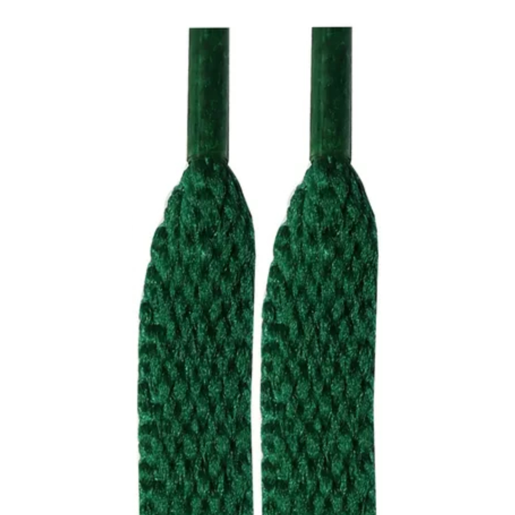 Par de Cadarço Tênis Tons Cor Verde Escuro - Musgo Oliva 120cm 1,20m para Sapato Bota Bermuda Blusa