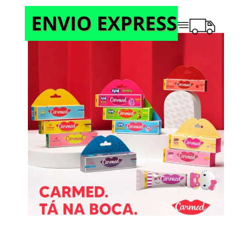Hidratante Labial Carmed Gloss com Brilho Amora, Amora Intenso, Minhoca Azedinho