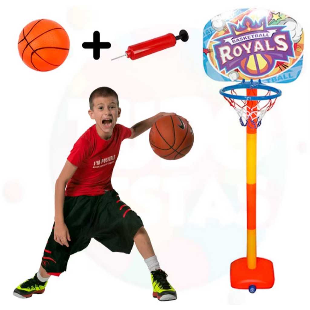 Brinquedo Cesta de Basquete infantil kit completo  (altura regulavel) escolha o seu preferido em Oferta na Shopee