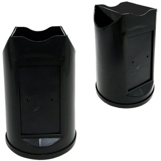 Porta Guardanapo / Canudo / Sache De Plástico Preto