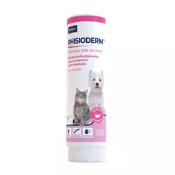 Phisioderm Shampoo Pele Sensivel 500ML Cães e Gatos - Virbac