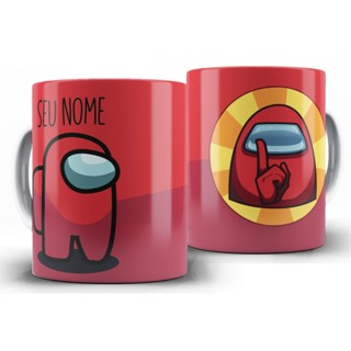 Caneca Game - Among Us - Com Seu Nome em Oferta na Shopee