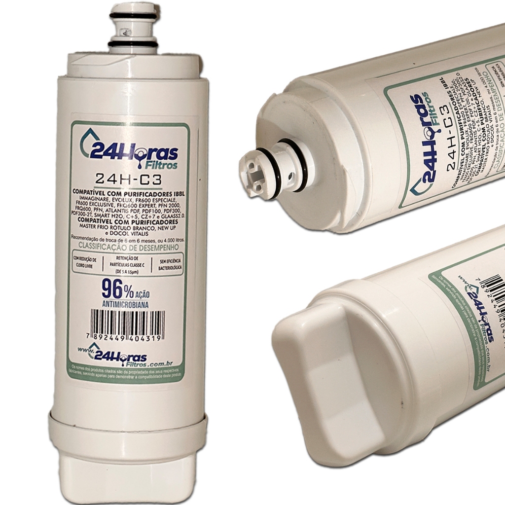 Refil Filtro IBBL Compatível Com Immaginare Due Evolux FR600