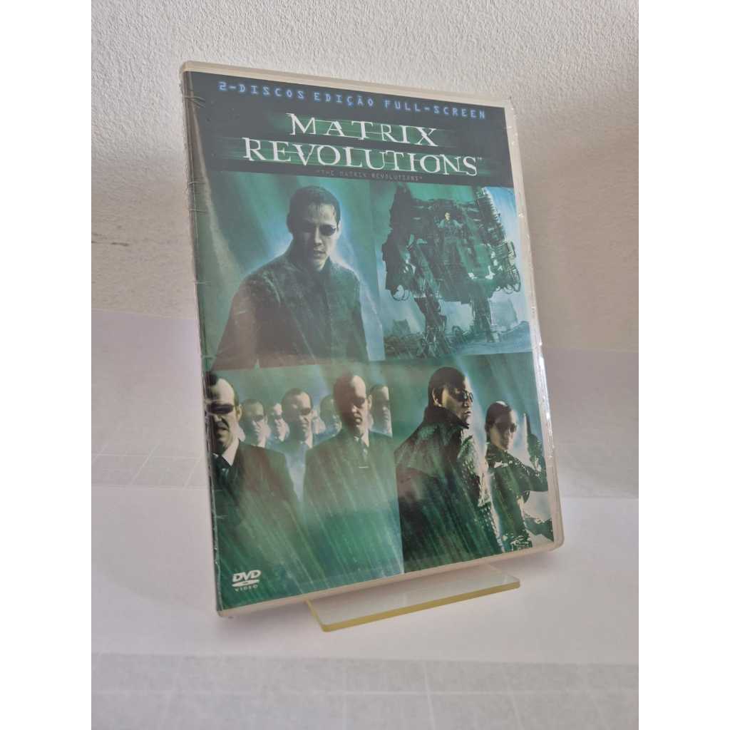 DVD Matrix Revolutions Original Duplo