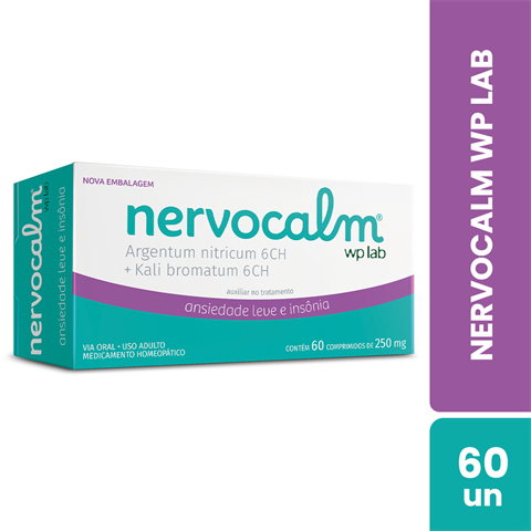 Nervocalm 250mg 60 Comprimidos
