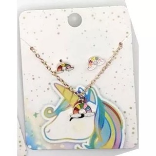 Kit Colar E Brinco Conjunto Infantil Criança Menina Bijuteria Ideal Para Revenda Lembrancinha