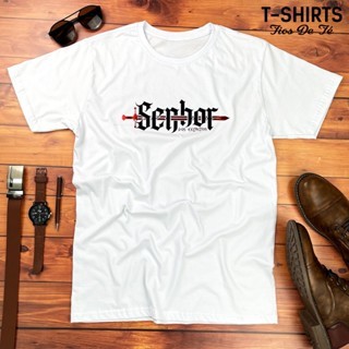 Camiseta Masculina Senhor dos Exércitos Gospel Evangélica Algodão Premium Regular Fit Estilo e Fé