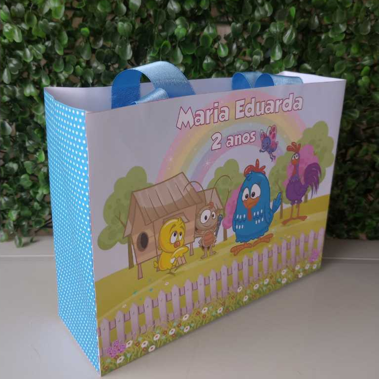 Sacolinha Surpresa Galinha Pintadinha Personalizada | Lembrancinhas | Festa infantil | Aniversário
