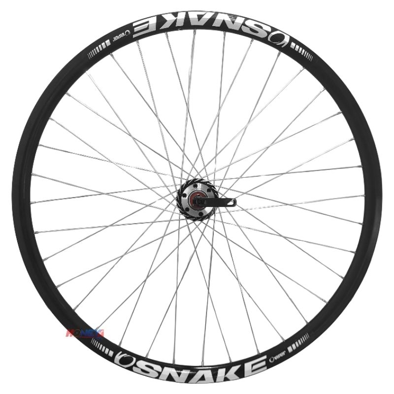 Roda Dianteira Aro 27.5 Cubo P/Freio a Disco Com Blocagem Raio Fino Tipo Girassol