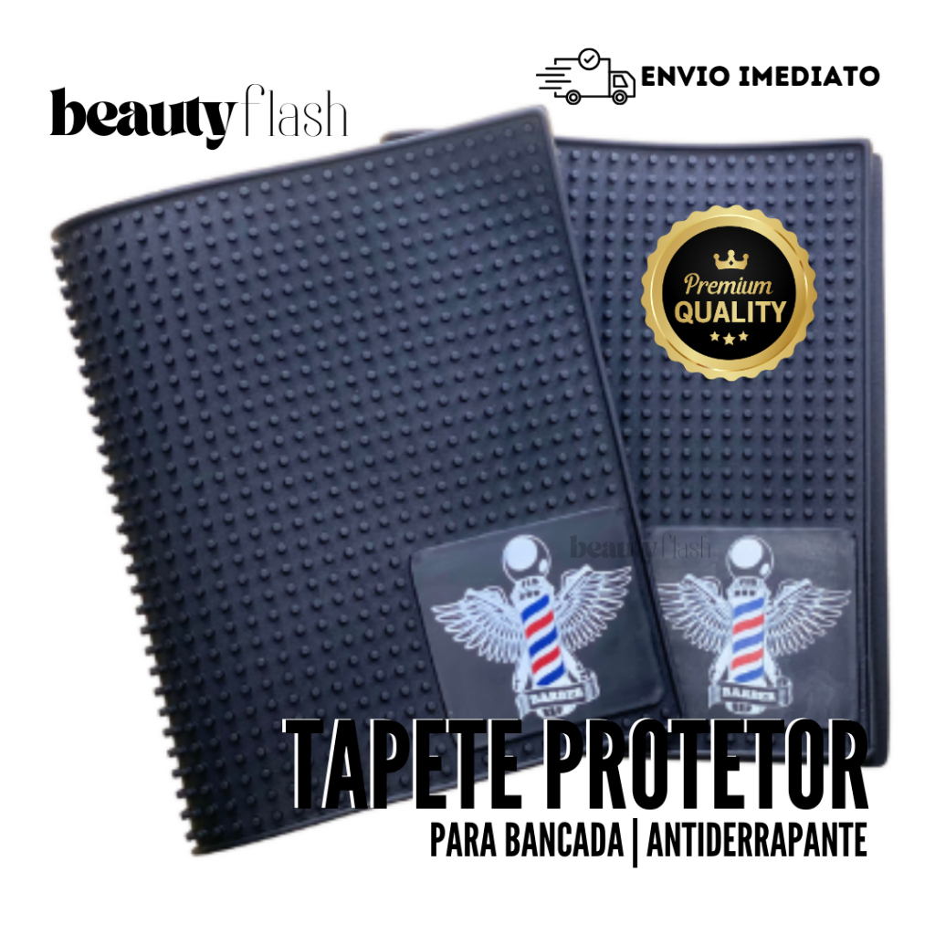Tapete Protetor Bancada Emborrachado Antiderrapante Barbeiro em Oferta na Shopee