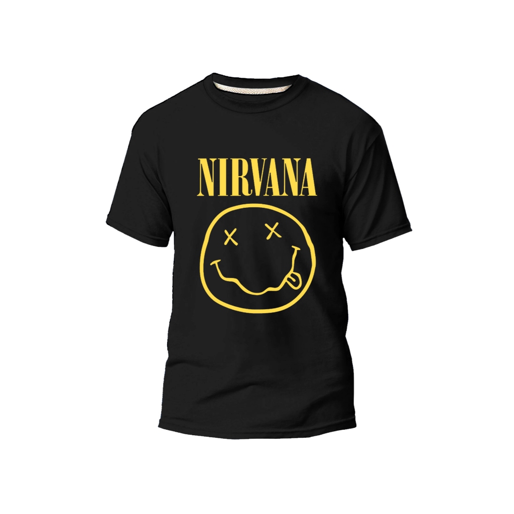Camiseta Algodão Nirvana Rock Estilo e Conforto