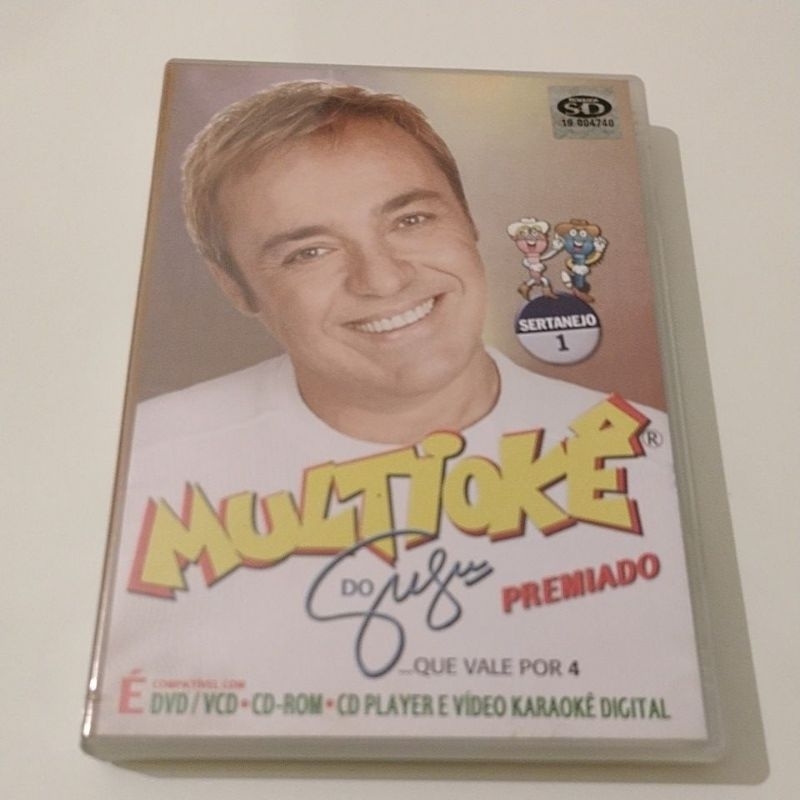 Multioke do Gugu Premiado Sertanejo 1 Volume 19 Original semi novo.