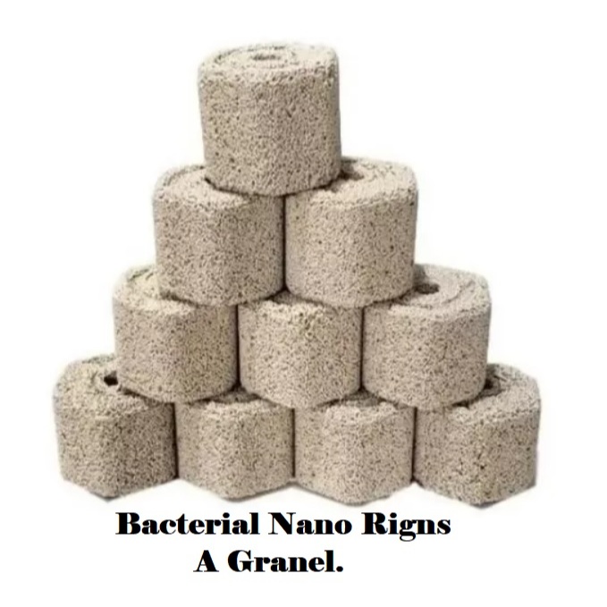 Mídia Biológica Nano Rings Bacterial da Ocean Tech - A Granel - Escolha a Quantidade em Oferta na Shopee