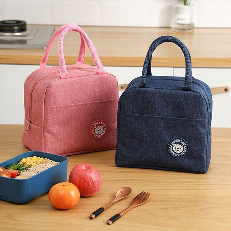 Lancheira Feminina Masculina Infantil Bolsa Térmica Marmita Portátil Necessaire Viagem