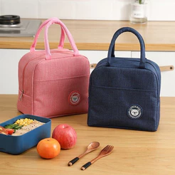 Lancheira Feminina Masculina Infantil Bolsa Térmica Marmita Portátil Necessaire Viagem