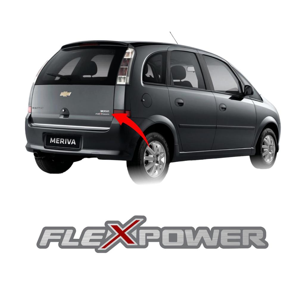 Adesivo Emblema Chevrolet Linha Flex Power Celta Astra Corsa
