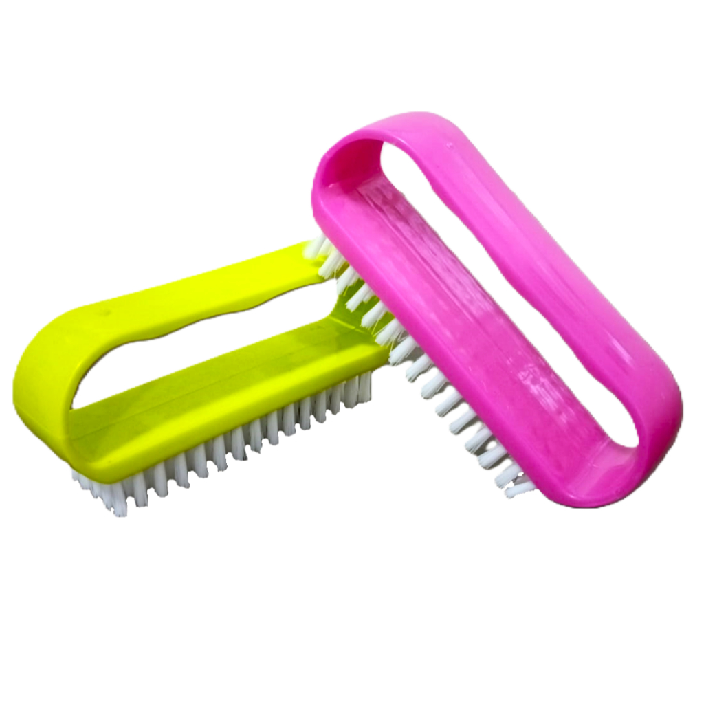 Escovinha de Unhas Kit com 3 Escova Unhas Salão Manicure Limpeza