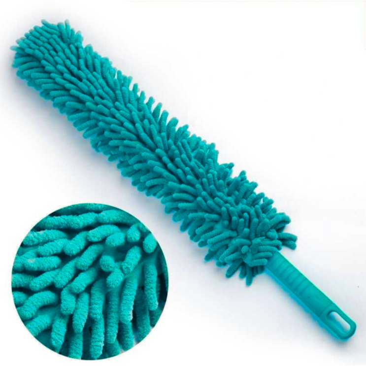 Limpador Espanador de Pó Grande Flexível MOP Limpa Poeira Lugar Estreito Dobra Curva em Oferta na Shopee