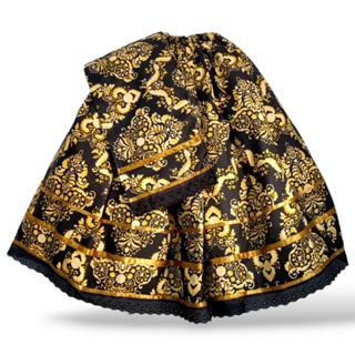 conjunto, saia e pano de cabeça (ojá) estampado. umbanda/candomblé em Oferta na Shopee