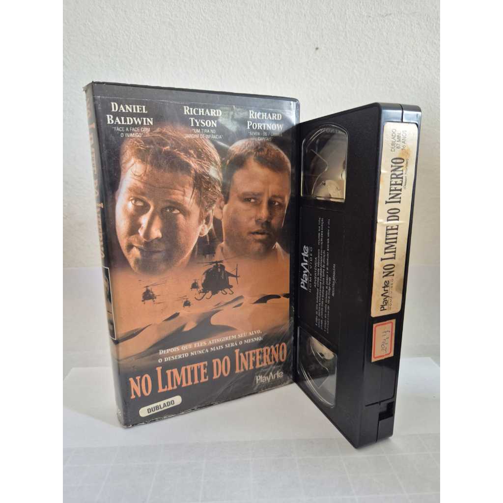 VHS No Limite de Inferno Dublado Original