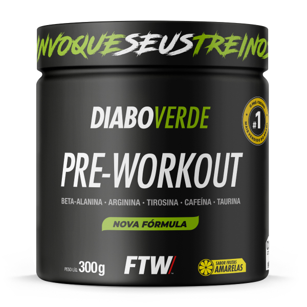 Diabo Verde #Pre-Workout 300g - FTW