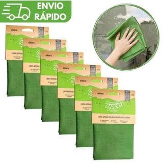 Limpa Vidro Pano Mágicos Ákora Original – Microfibra Premium (Poliéster e Poliamida) 6 Unidades