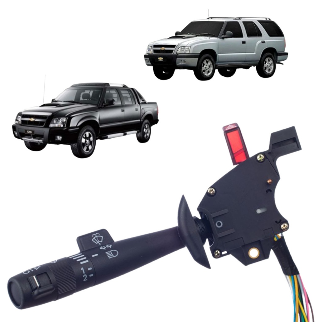 CHAVE DE SETA GM BLAZER S10 2001/2011 SEM LIMPADOR TRASEIRO em Oferta na Shopee