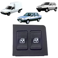 BOTÃO INTERRUPTOR VIDRO ELÉTRICO FIAT UNO 1984/2001 ELBA FIORINO