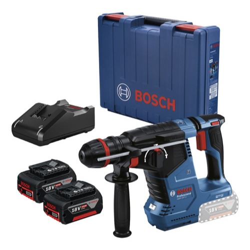 Martelete 18v Bosch GBH 187-Li + Maleta + 2 Baterias em Oferta na Shopee