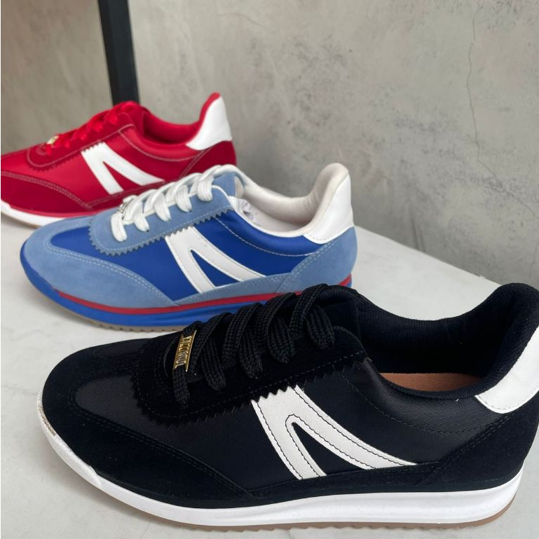 Tenis Feminino Casual Confortável Jogging Vizzano Lançamento Original