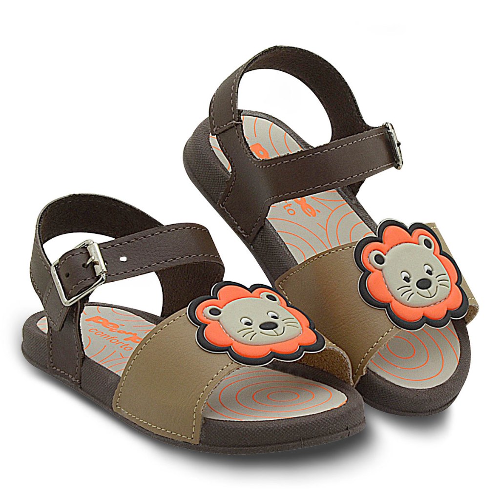 Papete Nenem Menino Leãozinho Leve Macio Confortável Pé com Pé - Baby & Kids Fashion