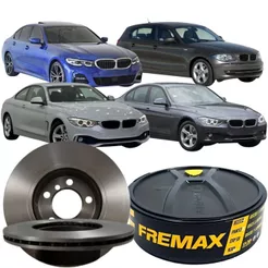 Par Disco Freio Original Dianteiro Ventilado Bmw 118i 120 316 320 420