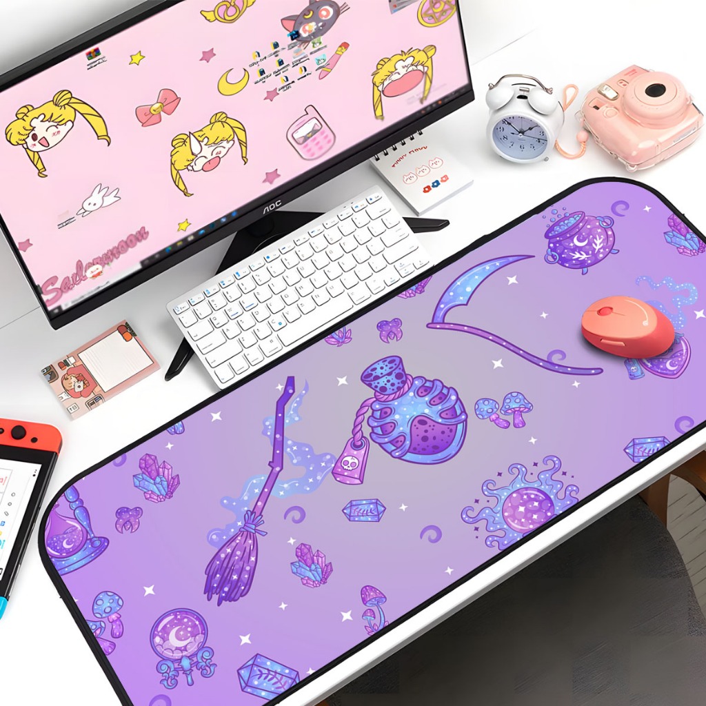 Mousepad Estampas Diversas Speed e Borda Costurada Vários Tamanhos