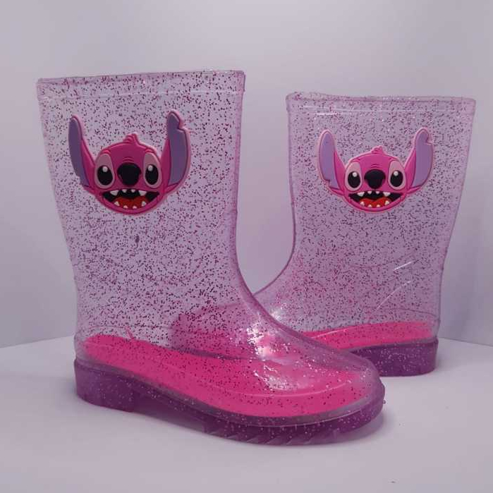 Galocha Kids Menina Infantil Stitch Angel Leve e Confortável Happy Kids