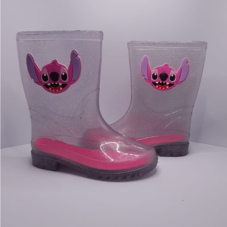 Galocha Kids Menina Infantil Stitch Angel Leve e Confortável Happy Kids