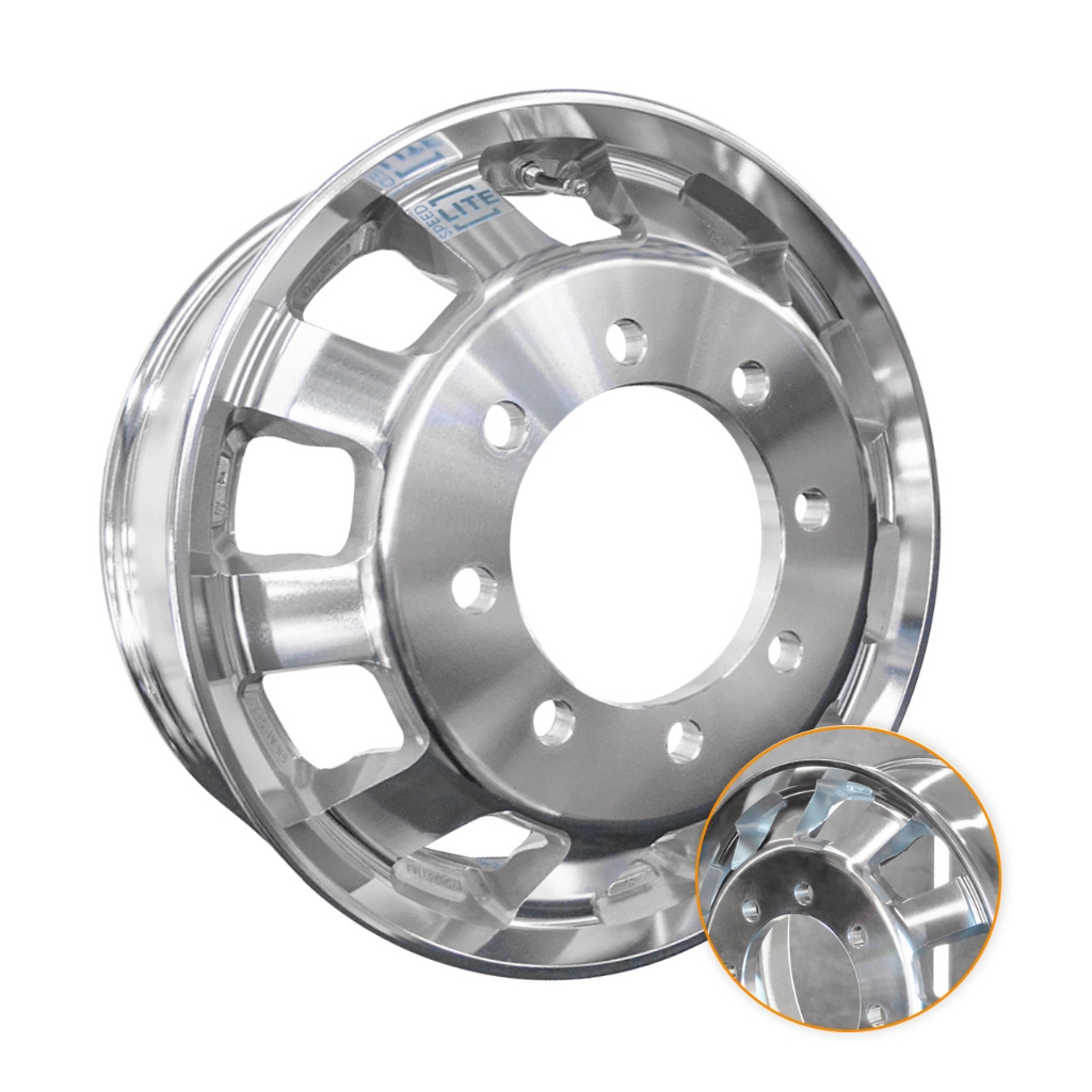Roda de Alumínio Ford F4000 17,5 x 6 (8 furos) - Italspeed