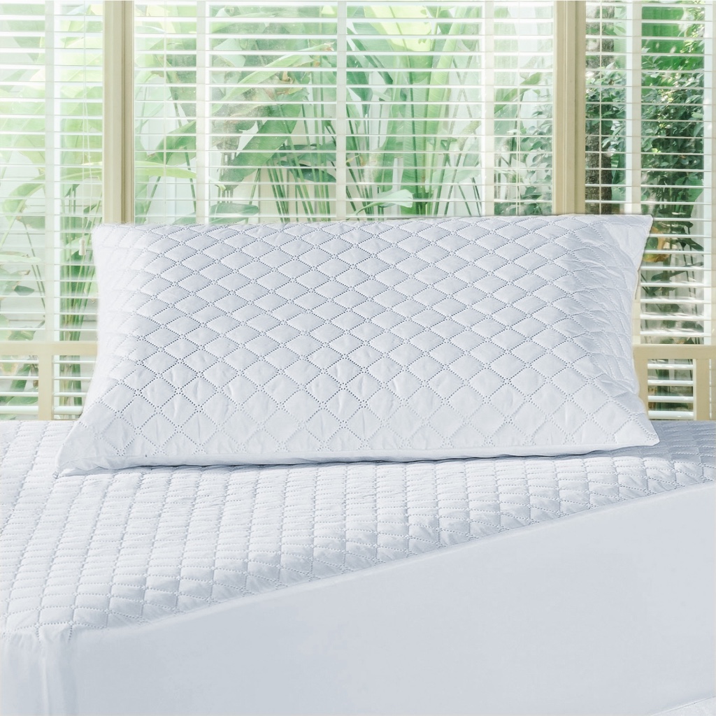 Capa de colchão acolchoada solteiro kit com 2 peças impermeável antiácaro e antialérgico com elástico Matelado