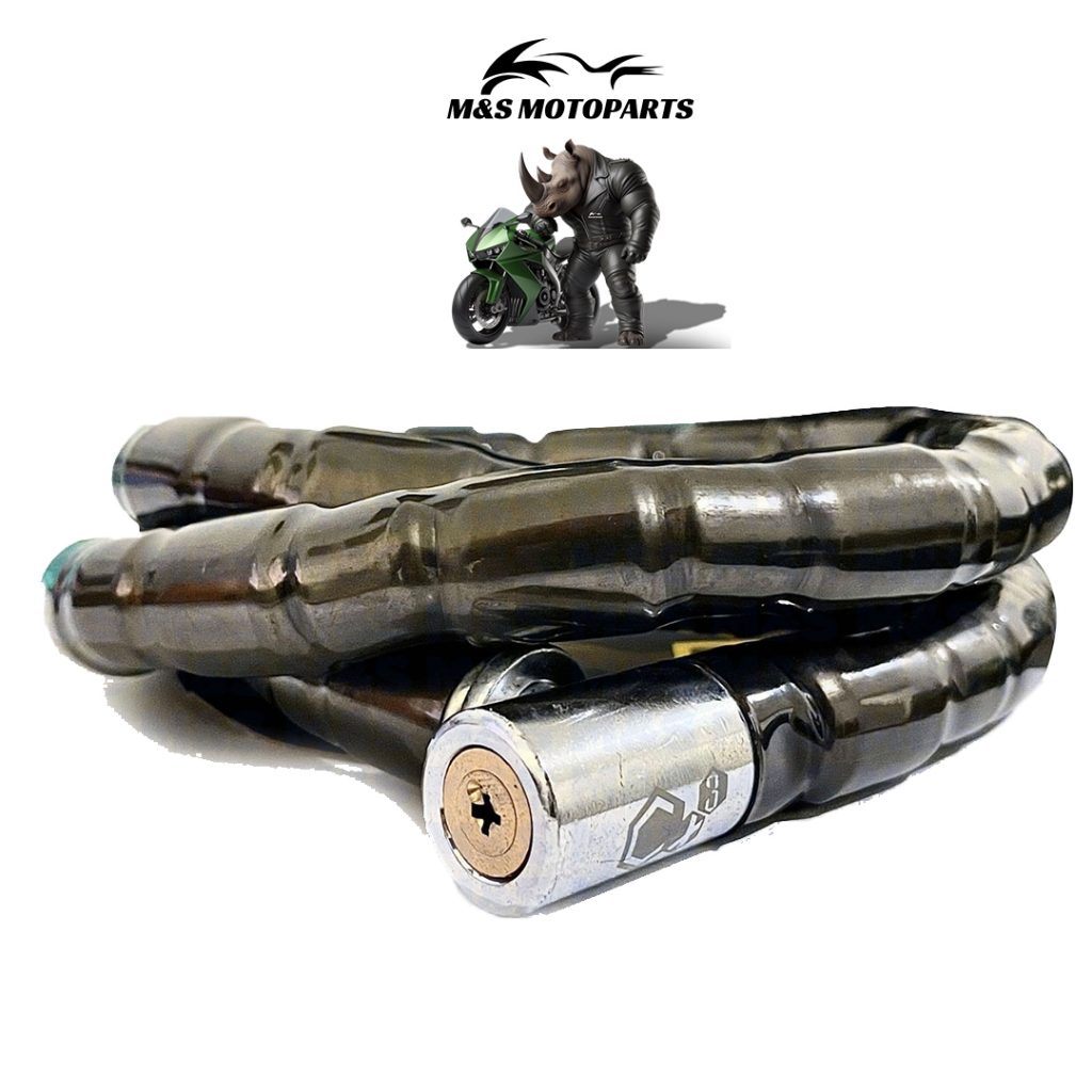 Trava Anti Furto Articulada Cadeado Moto Estepe 1,50 X 22mm Trava Anti Furto Articulada Cadeado Moto Estepe 1,50 X 22mm