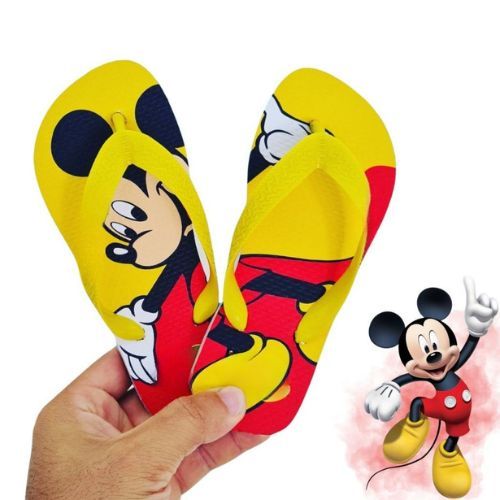 Chinelo Menino Patrulha Canina Infantil Masculino Heróis Carros Mickey Sandália de Dedo PROMOÇÃO em Oferta na Shopee