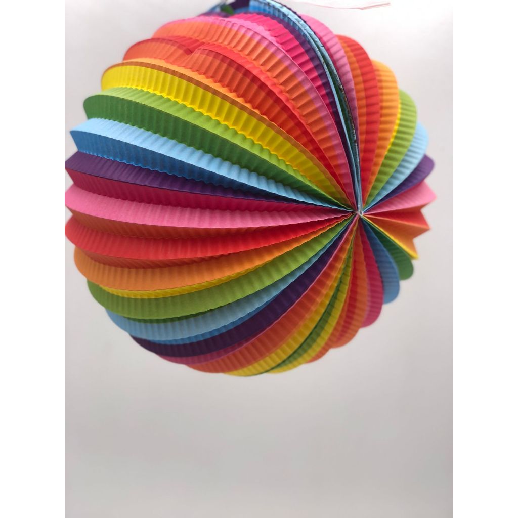 Bola sanfonada de papel 24cm