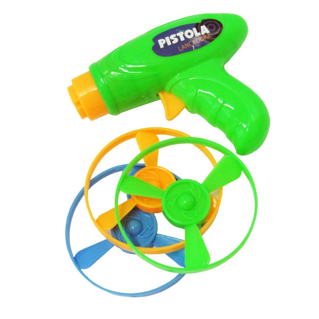 Lançador Disco Gira Pião Divertido Prenda Junina Lançar Disco Brinquedos Infantil Crianças Toymix em Oferta na Shopee